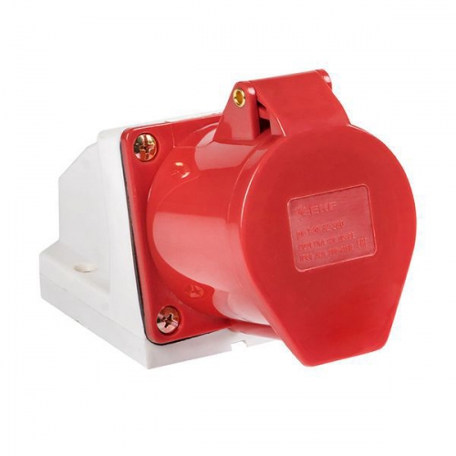 Розетка наруж. уст. 32А 380В 3P+E IP44 EKF (124) ps-124-32-380 ps-124-32-380