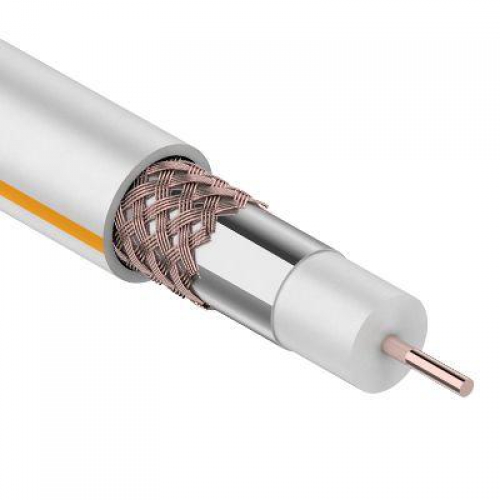 Кабель SAT 50M+Cu/Al/Cu 75проц. 75Ом Б (м) Rexant 01-2401 01-2401
