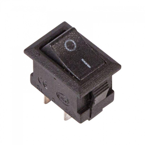 Выключатель клавишный 250В 3А (2с) ON-OFF черн. Micro (RWB-101) Rexant 36-2010 36-2010