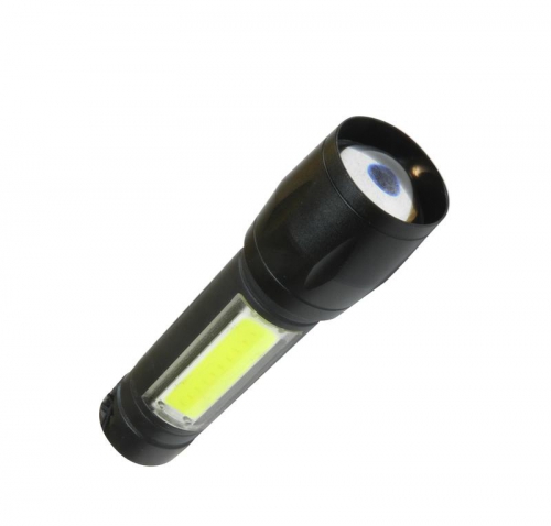 Фонарь аккумуляторный XPE 3Вт + COB 3Вт литиевый аккум. 600мА.ч Micro USB шнур КОСМОС KocAc1011Lith KocAc1011Lith
