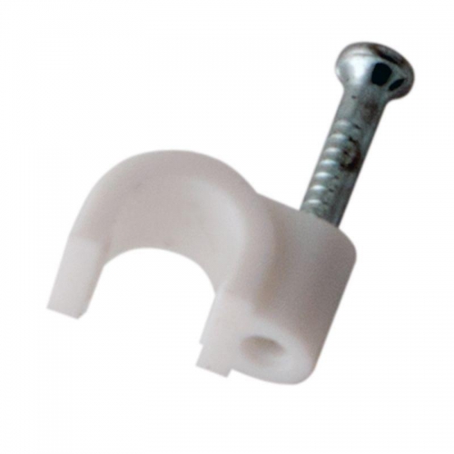 Скоба крепежная круглая d4мм (уп.50шт) Rexant 07-4004 07-4004