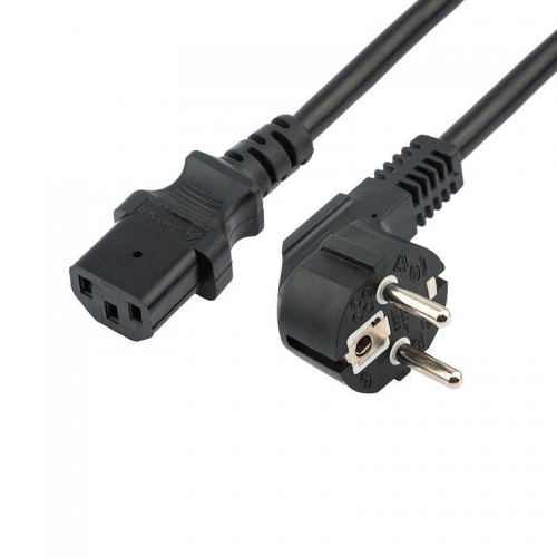 Шнур сетевой Евро 0.75кв.мм 3м (PVC) (с заземлением) Rexant 11-1132 11-1132