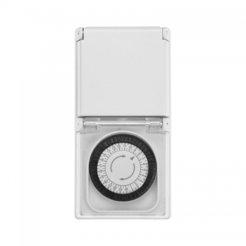 Розетка с механическим таймером в защитном корпусе RX-23 IP44 Rexant 11-6003 1498896