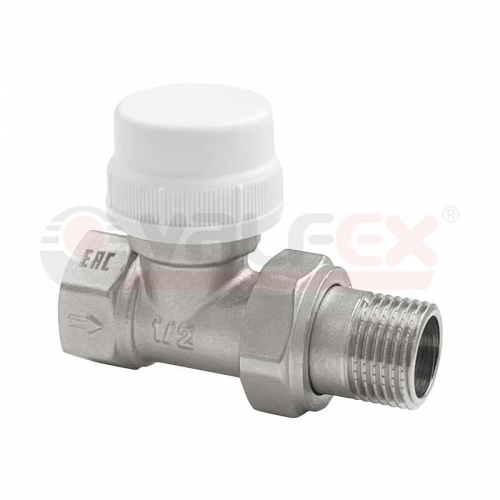 Клапан термостатический для радиаторов прямой 1/2дюйм (80/10) К VALFEX VALFEX VF.032.T.04 VF.032.T.04