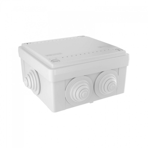 Коробка ответвит. с 6 кабельными вводами д.25мм IP55 100х100х50мм DKC 53801 53801