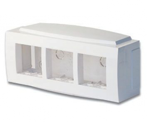 Коробка установочная под BRAVA 6мод. (для кабель-канала 70х22/90х25/TMC) DKC 09221 09221