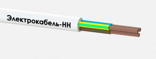 Провод ПВС 3х0.75 380В Б (уп.100м) ЭЛЕКТРОКАБЕЛЬ НН 000010084 000010084