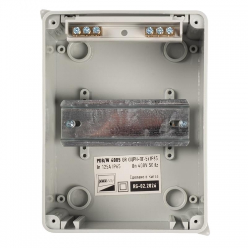 Бокс модульный накладной PDB/W 4005 GR (ЩРН-ПГ- 5) IP65 пластик. Pro JazzWay 5072053 5072053