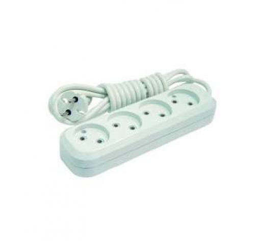 Удлинитель 4х3м без заземл. 10А IP20 Makel MGP143 MGP143