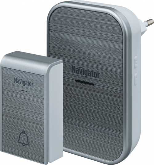 Звонок электрический NDB-D-AC04-1V1-S NAVIGATOR 80507 80507