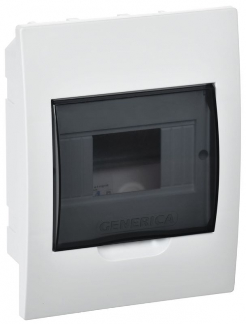 Бокс ЩРВ-П-6 мод. встраив. пластик IP41 GENERICA MKP12-V-06-41-G MKP12-V-06-41-G