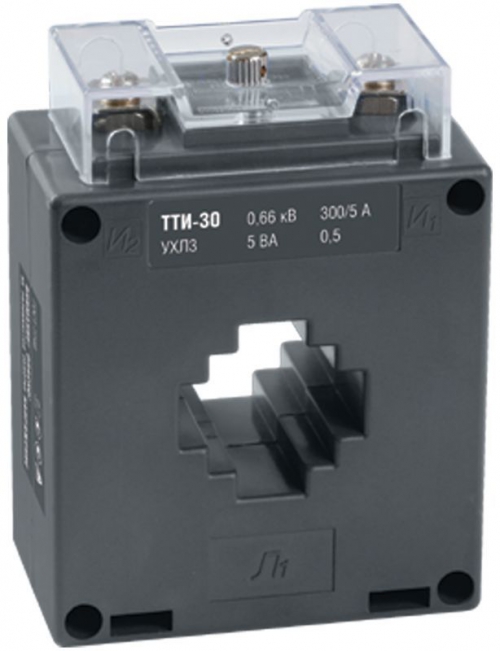 Трансформатор тока ТТИ-30 300/5А кл. точн. 0.5 5В.А IEK ITT20-2-05-0300 ITT20-2-05-0300