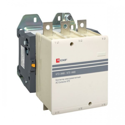 Контактор КТЭ 400А кат. 230В AC 1НО EKF ctr-b-400 ctr-b-400