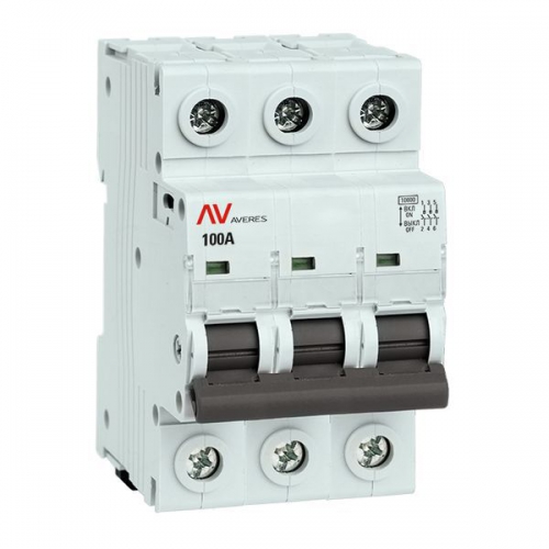 Выключатель нагрузки 3п 100A AVN AVERES EKF avn-3-100-av avn-3-100-av