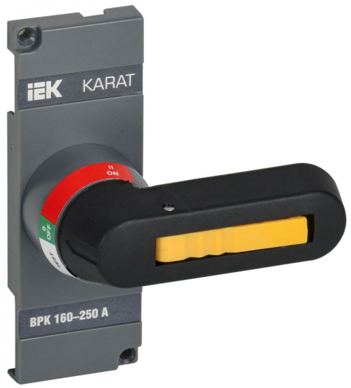 Рукоятка прямого управления ВРК реверс. 160-250А KARAT IEK KA-VR20D-RY-0160-0250 KA-VR20D-RY-0160-0250