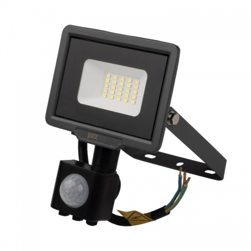 Прожектор светодиодный PFL-C3 SENSOR 20Вт 6500К IP65 закален. прозр. стекло JazzWay 5026926A 5026926A