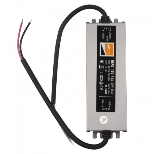 Драйвер BSPS 12В 5.0A=60Вт влагозащ. IP67 JazzWay 3329273A 3329273A
