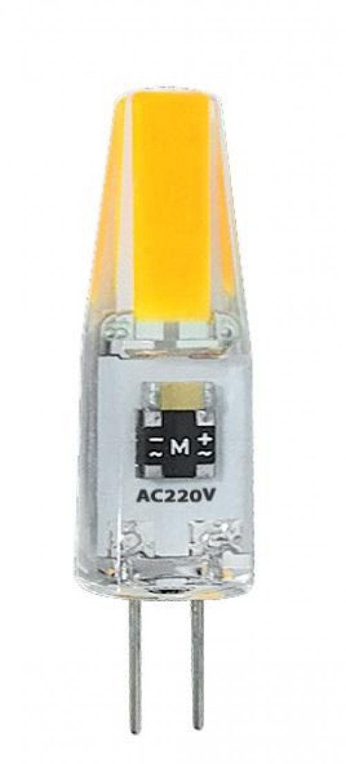 Лампа светодиодная PLED-G4 COB 3Вт капсульная 5500К холод. бел. G4 240лм 220В JazzWay 2857477 2857477