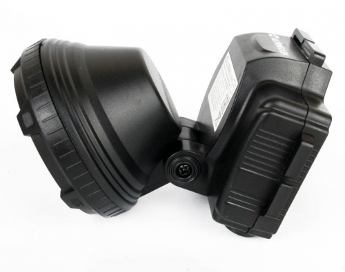 Фонарь налобный аккумуляторный LED 5362 (220В 7LED 2 режима; черн.) Ultraflash 11256 11256