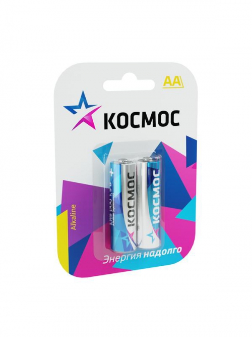 Элемент питания алкалиновый LR6 BP-2 (блист.2шт) Космос KOCLR62BL KOCLR62BL