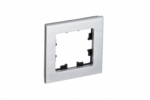 Рамка 1-м AtlasDesign Nature метал. серебр. SE ATN312101 ATN312101