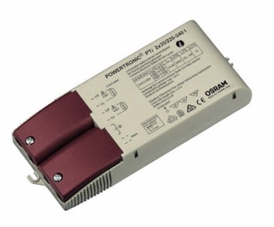 ЭПРА OSRAM PTI 2X35/220-240 I 180x83x32mm - нез.,с компенсатором натяжения 4008321372666