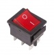 Выключатель клавишный 250В 15А (6с) ON-ON с подсветкой (RWB-506; SC-767) красн. Rexant 36-2350 36-2350