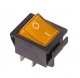 Выключатель клавишный 250В 16А (4с) ON-OFF желт. с подсветкой (RWB-502 SC-767 IRS-201-1) Rexant 36-2333 36-2333