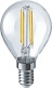 Лампа светодиодная 80 528 NLL-F-G45-6-230-2.7K-E14 прозрачная 500лм 220-240В NAVIGATOR 80528 80528