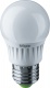 Лампа светодиодная 61 381 NLL-G45-7-230-4K-E27-DIMM 7Вт шар матовая 4000К нейтр. бел. E27 570лм 220-240В NAVIGATOR 61381 61381