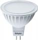 Лампа светодиодная 61 382 NLL-MR16-7-230-3K-GU5.3-DIMM 7Вт рефлектор матовая 3000К тепл. бел. GU5.3 500лм 220-240В диммир. NAVIGATOR 61382 61382