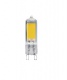 Лампа светодиодная PLED-G9 COB 3Вт 3000К тепл. бел. G9 240лм 220В силикон d13.6х50мм JazzWay 5015326 5015326