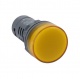 Лампа светосигнальная SB7 d22мм 230В AC желт. моноблочная SE SB7EV08MP SB7EV08MP