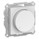 Светорегулятор поворотно-нажимной AtlasDesign 400Вт механизм бел. SE ATN000123 ATN000123