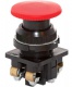 Выключатель кнопочный КЕ-021 У3 исп.2 1з+1р гриб без фиксации IP40 10А 660В красн. Электротехник ET511659 ET511659