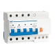 Выключатель автоматический дифференциального тока 4п C 16А 30мА тип AC 6кА NB1L-40 (R) CHINT 198111 198111