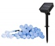 Светильник светодиодный SLR-G08-30B садовый; гирлянда капли син. солнечная батарея ФАZА 5040946 5040946