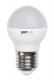 Лампа светодиодная PLED-SP 9Вт G45 шар 3000К тепл. бел. E27 820лм 230В JazzWay 2859631A 2859631A