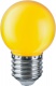 Лампа светодиодная 71 830 NLL-G45-1-230-Y-E27 1Вт шар E27 230В Navigator 71830 71830