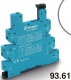 Розетка MasterBASIC с винт. клеммами (с зажимной клетью) для реле 34 серии 24В DC в комплекте пластик. клипса опции: LED FINDER 93617024 93617024