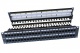 Патч-панель PP3-19-48-8P8C-C6-110D 19дюйм 2U 48 портов RJ45 кат.6 Dual IDC ROHS черн. (задн. каб. организат. в компл.) Hyperline 246108 246108
