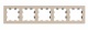 Рамка 5-пост. AtlasDesign универс. песочн. SE ATN001205 ATN001205
