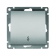 Переключатель проходной 1-кл. СП Афина 10А IP20 механизм серебр. Universal A0025-S A0025-S