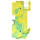 Колодка клеммная ST-2.5 земля пружинная EKF plc-jxb-st-2.5-pen plc-jxb-st-2.5-pen
