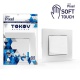 Выключатель 1-кл. СП Pixel 10А IP20 в сборе айс TOKOV ELECTRIC TKE-PX-V1F-C34 TKE-PX-V1F-C34