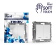 Выключатель 2-кл. СП Pixel 10А IP20 с индикатором механизм айс TOKOV ELECTRIC TKE-PX-V2I-C34 TKE-PX-V2I-C34