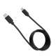 Кабель Type-C-Lightning 3A/1m/PVC/black Rexant 18-1827 18-1827