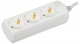 Удлинитель 3х5м с заземл. 10А IP20 У03 2P+PE 250В 3х1 GENERICA WYP10-10-03-05-Z-G WYP10-10-03-05-Z-G