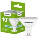 Лампа светодиодная MR16 10Вт софит 6500К GU5.3 230В GENERICA LL-MR16-10-230-65-GU5-G LL-MR16-10-230-65-GU5-G