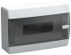 Корпус ЩРН-П-12 UNION Compact IP41 черн. прозр. дверь пластик. IEK UIC-KP12-N-12-41-K01 UIC-KP12-N-12-41-K01